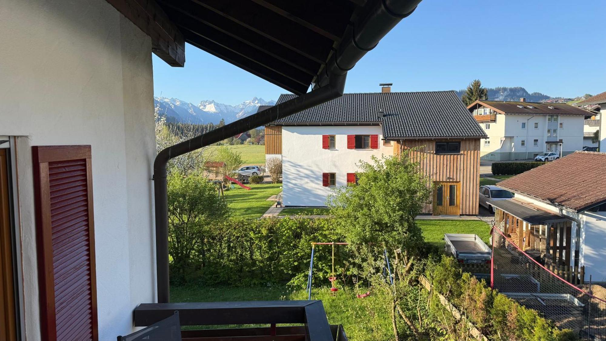 Ferienwohnung Haus Anna Fischen im Allgäu Exterior foto